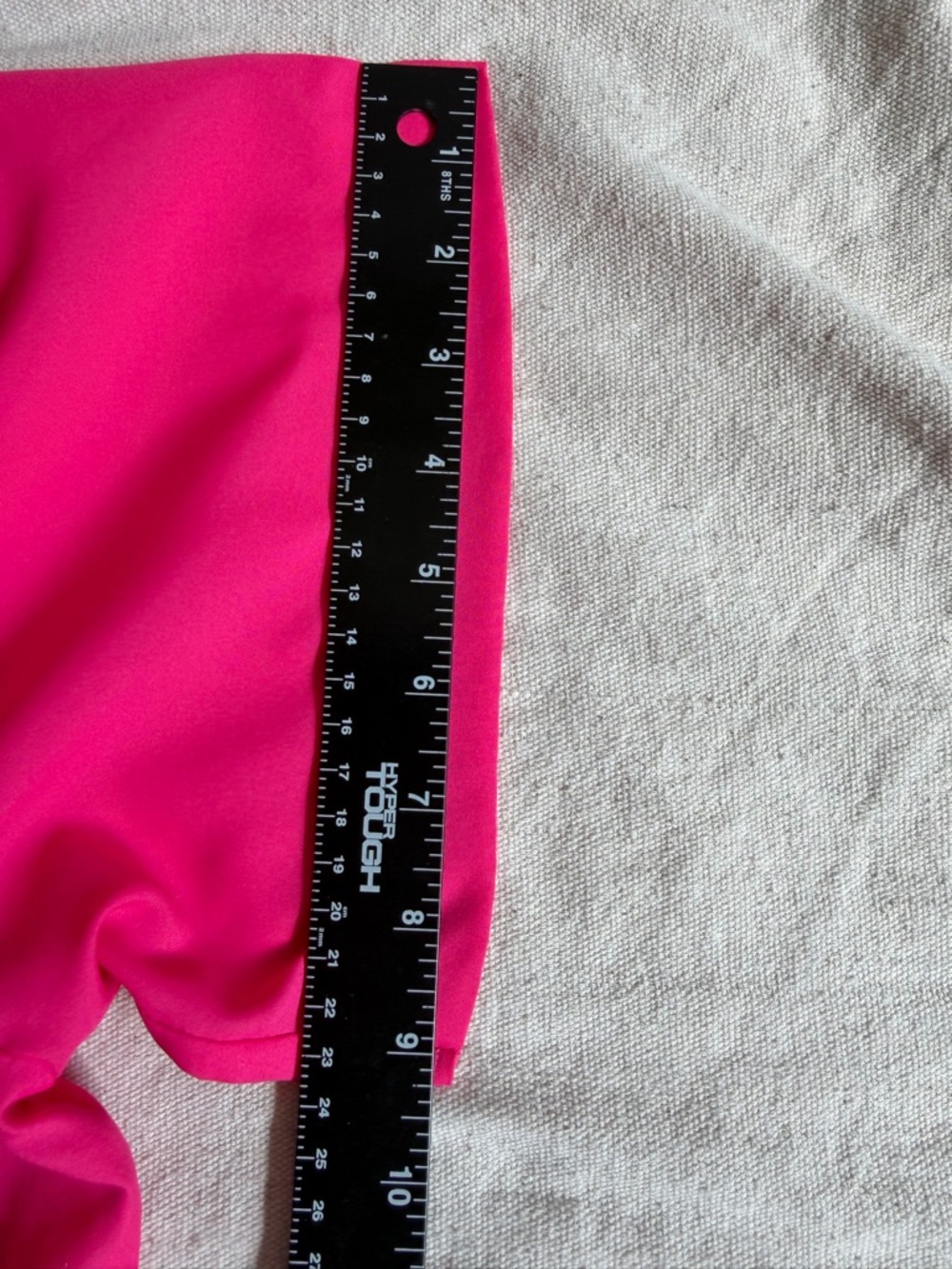 Vintage Alicia Hot Pink Ruffle Mock Neck Blouse 1970s Secretary Pussybow Top 42 - Picture 11 of 12